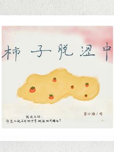 《柿子脱涩中》